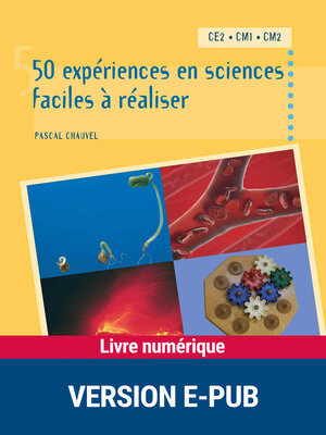cover image of 50 expériences en sciences faciles à réaliser
